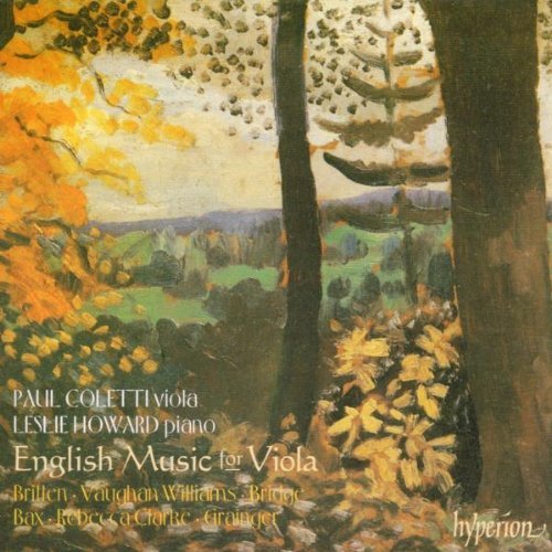 Paul Coletti/English Music For Viola@Coletti (Vla)/Howard (Pno)